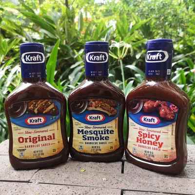 卡夫BBQ烟熏味烧烤调味酱 牛肉烤肉腌料调料Kraft Barbecue Sauce