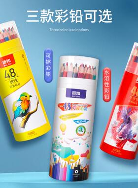 colour pencil painting students use 48 colour pencils with a