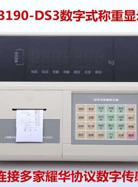 XK3190-DS3称重仪表常年经销 质量保障 数字式XK3190-DS3称重仪表