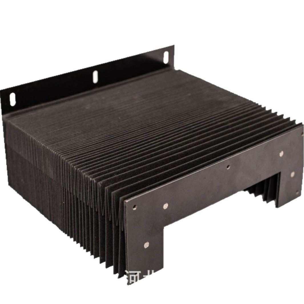 柔性机床激光设备切割机雕刻机导轨伸缩式耐高温一字型风琴防护罩