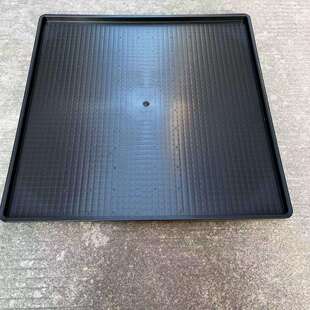 40mm珠海塑胶方箱 650 佛山塑胶防静电方盘 抗压塑料周转盘650