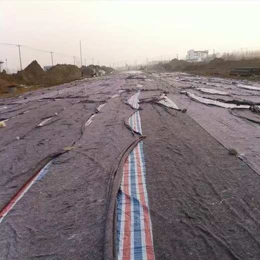 土工布公路道路养护毛毡防寒大棚保温毛毡毛毡针刺棉防护过滤毛毡