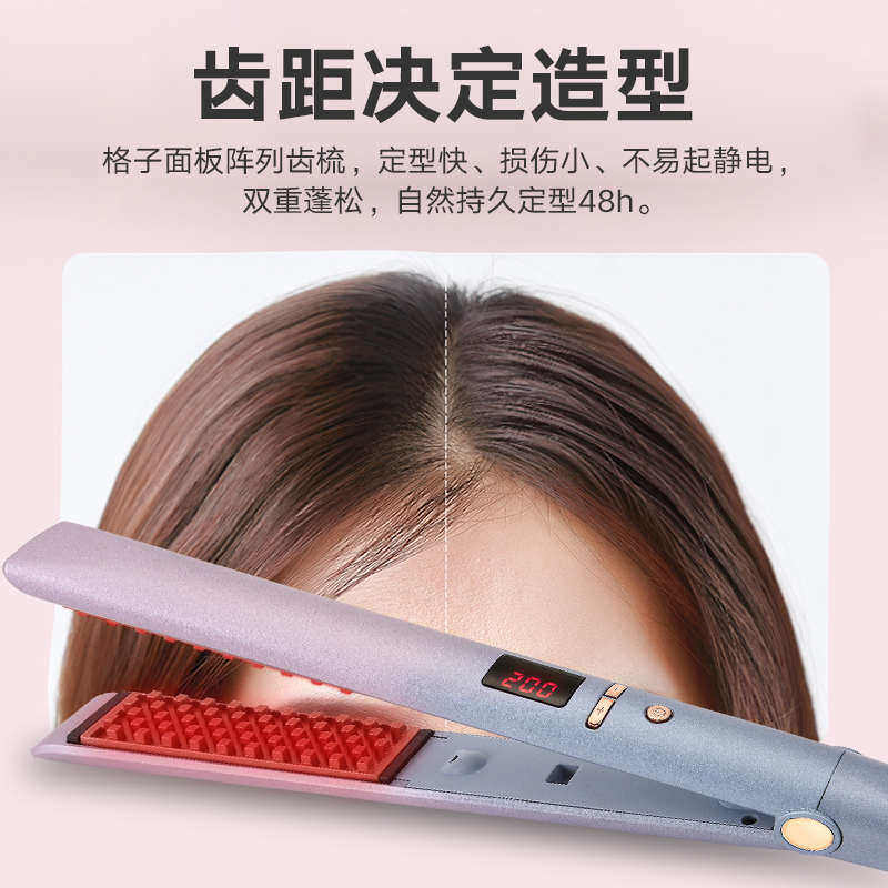 玉米烫夹板头发蓬松男锡纸烫垫发根玉米须烫发器卷发棒神器