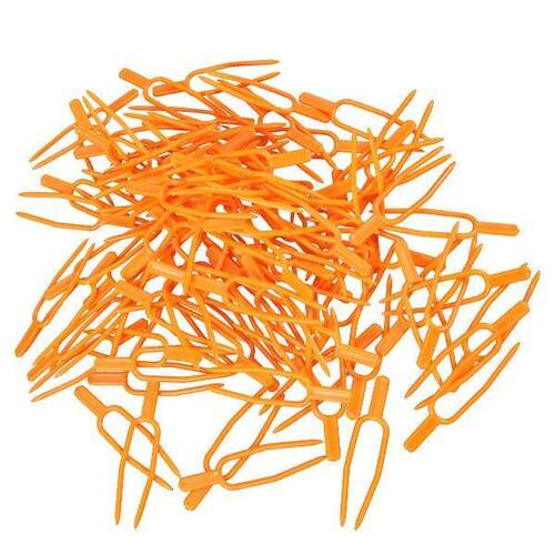 100 Pcs Stalk Fixing Clip Fixed Clamps Plant Locks