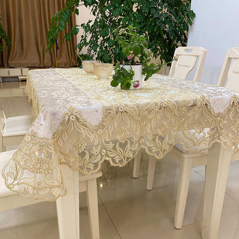 2024新款欧式轻奢高级感餐桌桌布长方形家用布艺餐桌布客厅茶几布,居家布艺,椅套/椅垫,淘宝优惠券,粉丝福利购,淘宝优惠卷