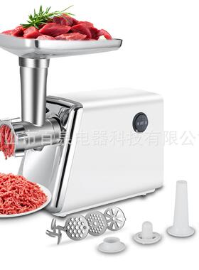哈克斯坦工厂跨境绞肉机全自动小型商用多功能料理机电动灌肠辣椒