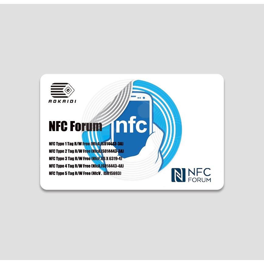 NFC FORUM Type5白卡测试卡 赛诺森NFC电子标签测试小全套