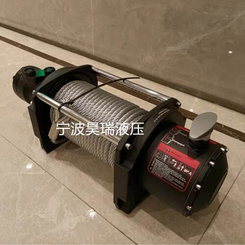 清障车液压绞盘4吨卷扬机牵引机农机拖拉机用清障车配件