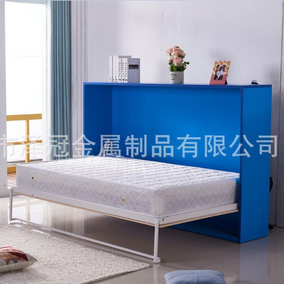 隐形床壁床五金U型床脚侧翻床配件多功能旋转床折叠箱床