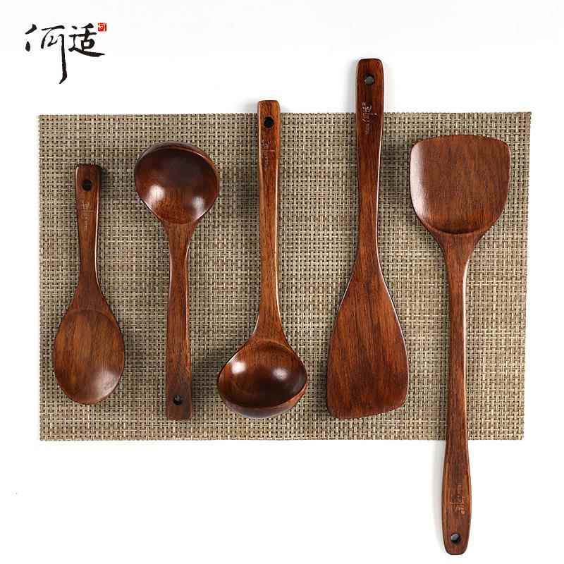 竹铲子不粘锅专用无漆竹锅铲长柄竹木厨具套装竹子锅铲家用炒菜铲