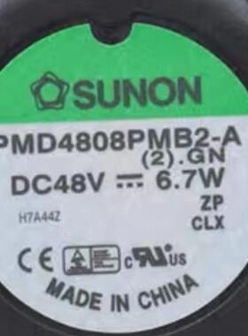 建准SUNON PMD4808PMB2-A(2).GN DC 48V 6.7W 80x80x38mm 8厘米