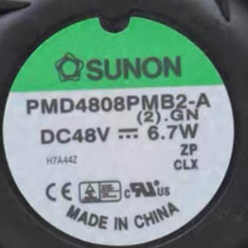 建准SUNON PMD4808PMB2-A(2).GN DC 48V 6.7W 80x80x38mm 8厘米