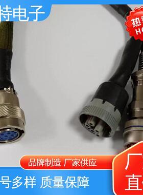 圆形连接器OBDⅡ-16P公头对康明斯9P母头(绿)和康明斯6P母头(灰)