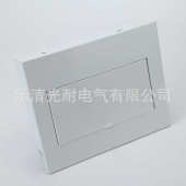 厂家直销全金属回路箱不锈钢照明箱配电箱豪华冷轧钢板暗装 配电箱