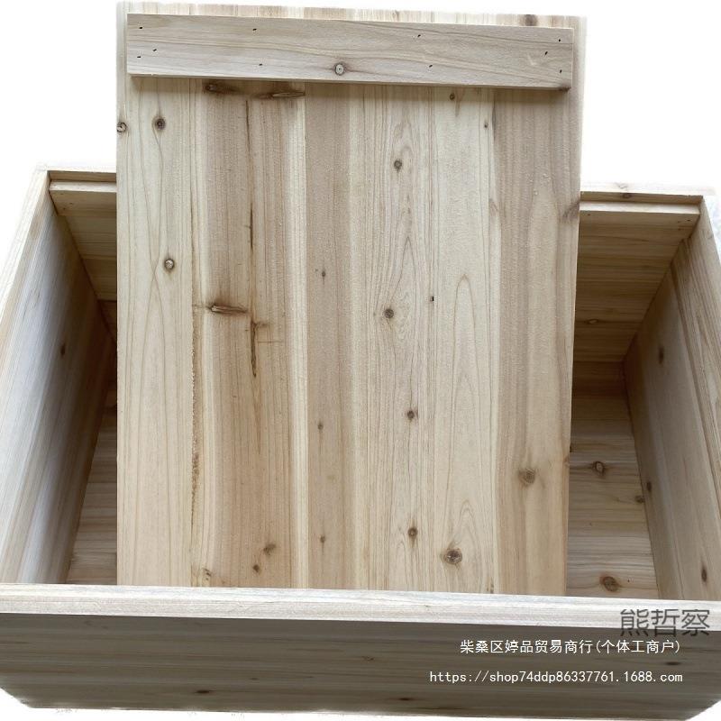 实木香杉组合榻榻米收纳箱,飘窗储物箱可坐人长方形箱子