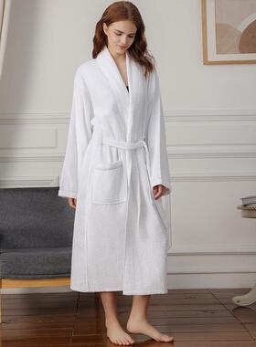 Towel material bathrobe, couple's hotel, sleeping robe,
