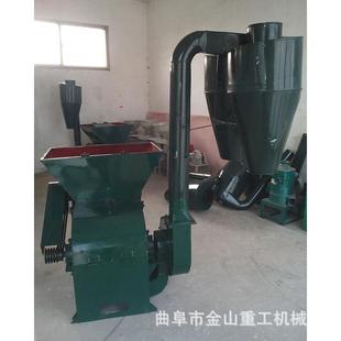 龙钰绞龙沙克龙粉碎机自动进料秸秆粉碎机大型玉米秸杆收获机