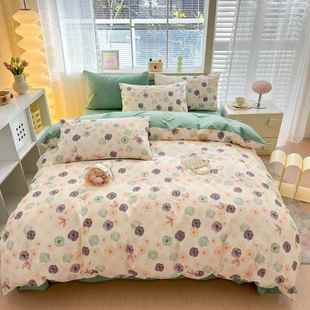 纯棉被套单件全棉被罩2米床上用品双人被单1.5米宿舍150x200x230