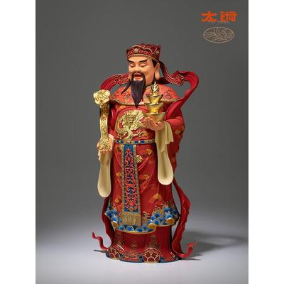 正品太铜铜品彩星拍家高居品礼饰品桌面饰客厅办公室财神饰品