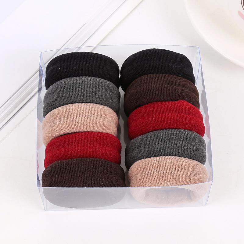 简约气质橡皮筋女扎头发头绳高弹力耐用皮套发绳不勒头发黑色发圈,家庭/个人清洁工具,发圈/发网,淘宝优惠券,粉丝福利购,淘宝优惠卷