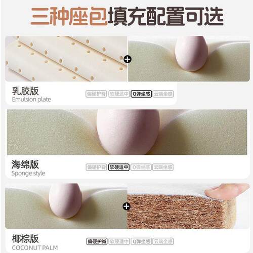 奶油云朵折叠沙JDB发床两用沙发厅226新款小户0型伸缩租抽拉客床