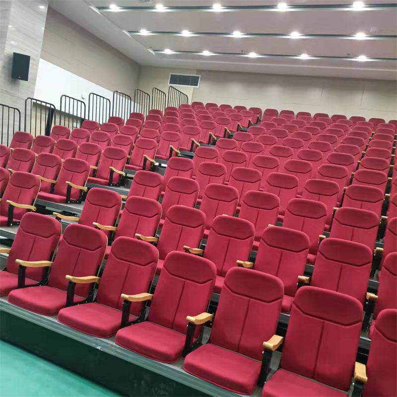体育场馆馆看台座椅篮球活动休闲剧场礼影院伸堂缩WS-7526阶梯折