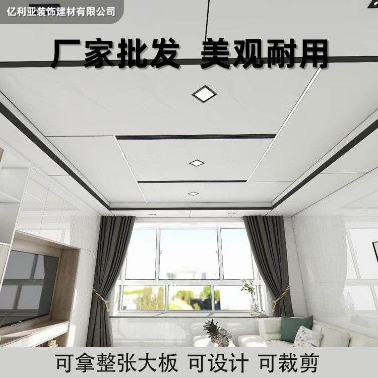蜂窝大板集成吊顶厂家客厅卧室天花板厨房厕所铝扣板全套配件