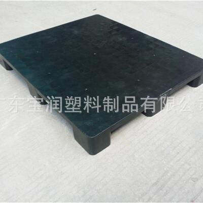 宝塑卡板平面黑色托盘脚防九静润电栈板料抗压垫板导电网格胶SLI