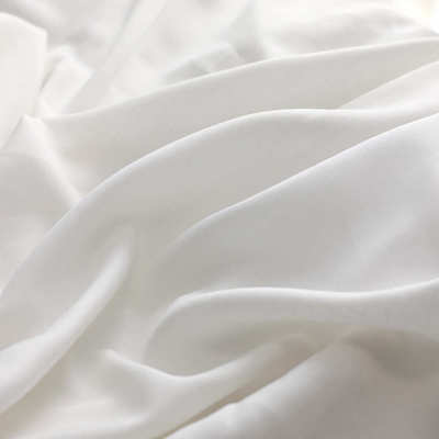 色织原白竹纤维亚麻布料 轻奢2.8米宽幅混纺面料 南通褶皱布料