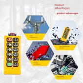 yyatuo Bb起重机电动葫芦起重机小车驱 yding工业无线遥控成套F23