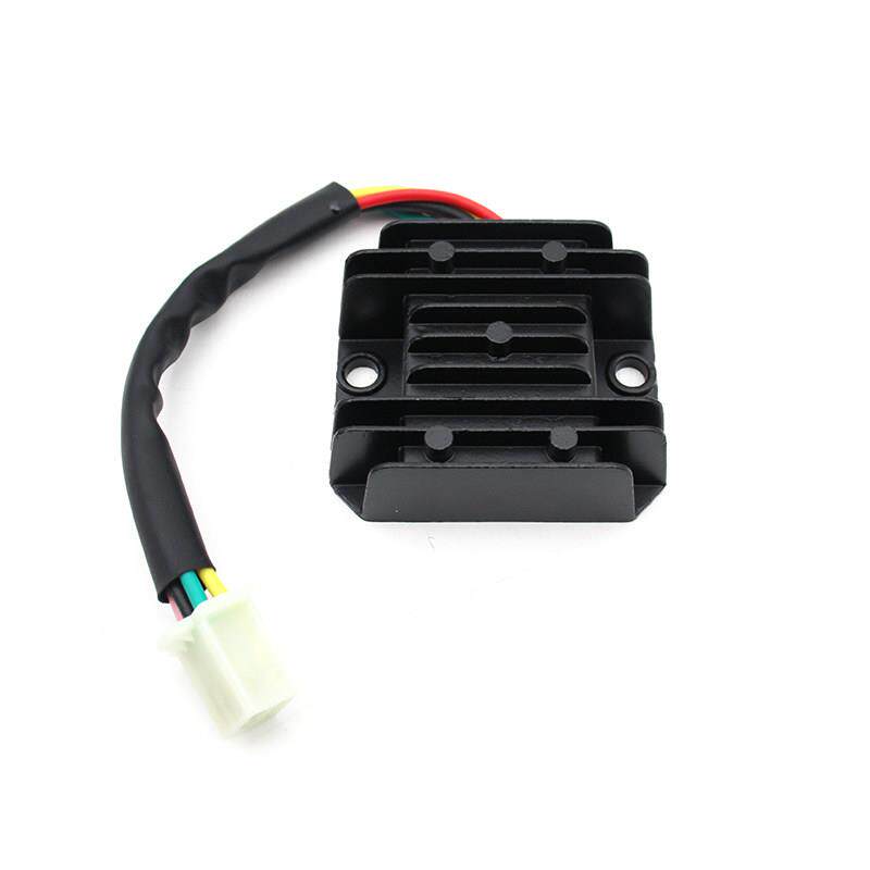 适用机车CG125整流器5插稳压器硅整流FXD125珠江幸福稳压器12V