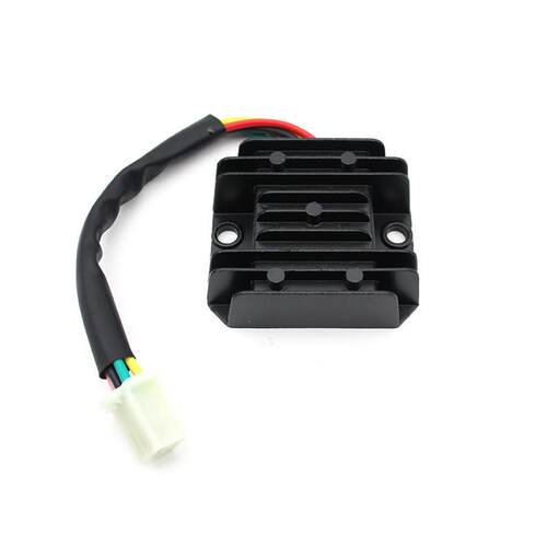 适用机车CG125整流器5插稳压器硅整流FXD125珠江幸福稳压器12V