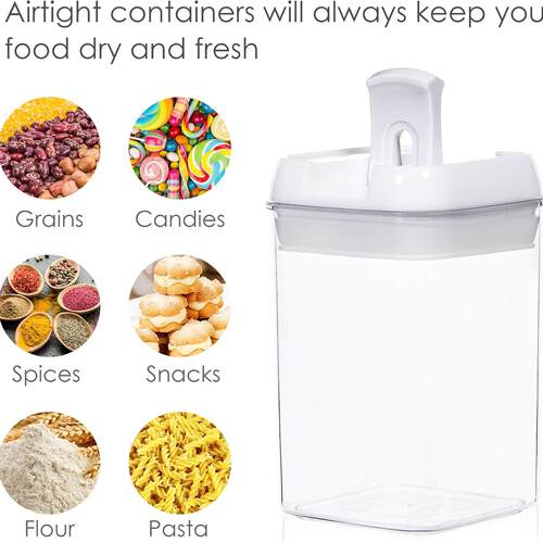 Airtight Food Storage Containers Organization Cereal