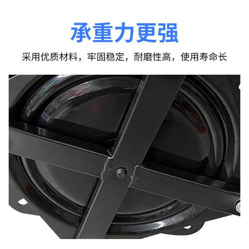 360度自由旋转全珠转盘现代简约家具沙发五金配件全珠大圈转盘