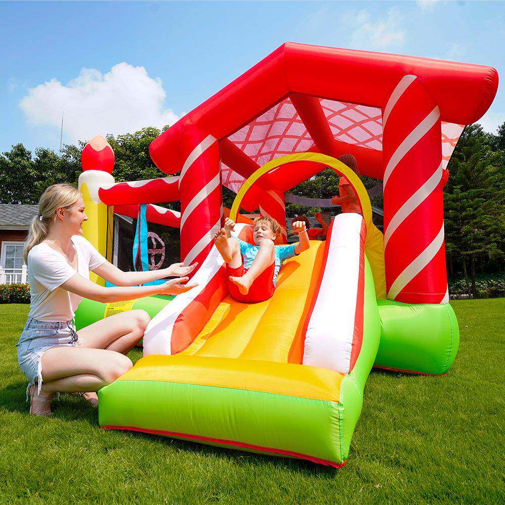 充气堡儿童乐园室内游乐场设备充气城堡家用小型户外新款充气滑梯