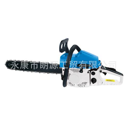 供应5200汽油锯伐木锯单手锯配18寸20寸导板链条易启动器