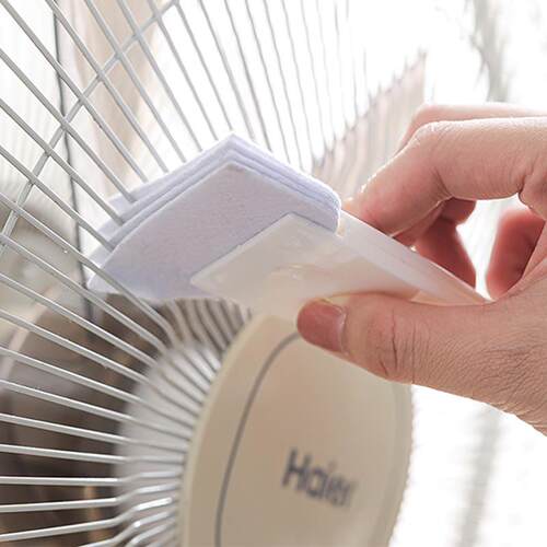 Fan cleaning brush, air conditioner outlet dust removal brus