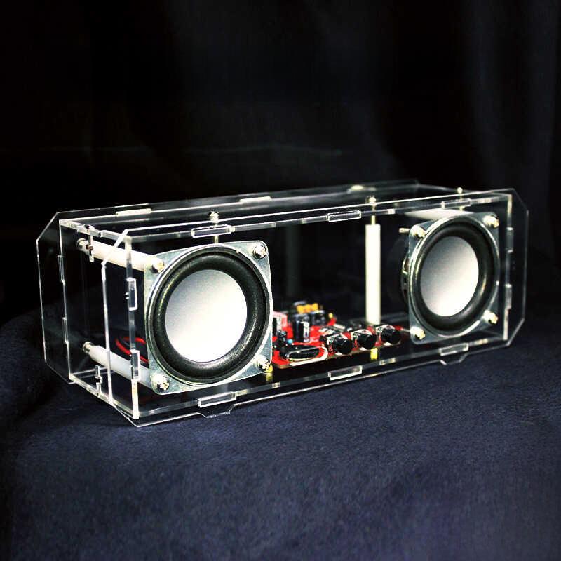 蓝牙扬声器DIY套件立体声放大器小型音频电路板元件焊接实践数字