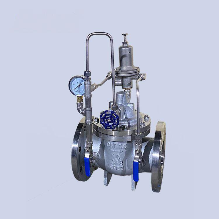 不锈钢500X持压泄压阀125水泵出口超压泄压阀持压阀DN80 150