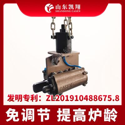 气动筑炉机中频炉炉衬打结工具全自动炉壁振动器两垂头打炉机厂家