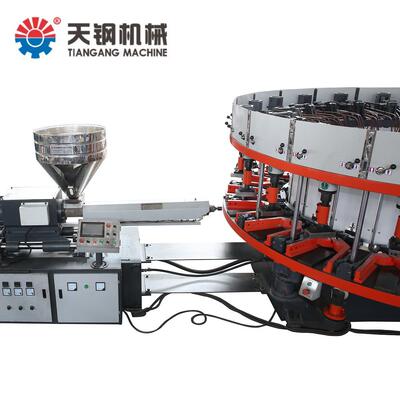 TG-LB-24x11全自动旋转单色鞋用塑料注射拉邦成型鞋机24工位