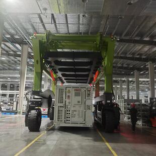 20t 储能跨运车 靖起非标设计 可移动跨运车 运行稳定 多轮胎式