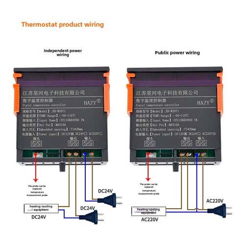 Xh-W2071嵌入式冰箱冰柜数字恒温器加热和保温数显温控器保护开关