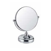 梳妆镜镜倍浴室双面化妆镜美容公主镜放大台式 镜子便携酒店 3欧式