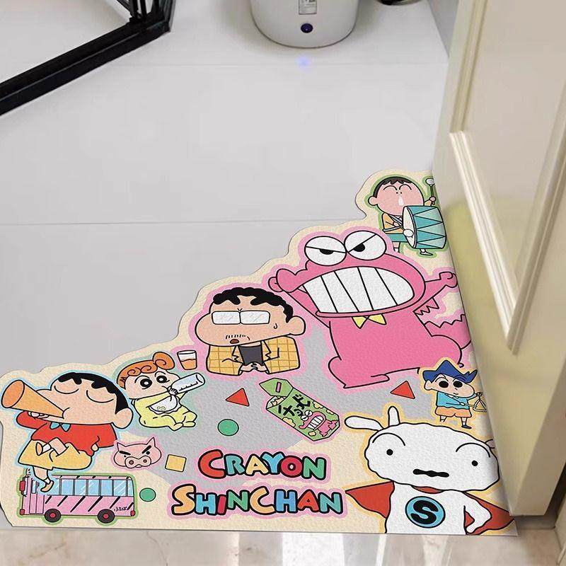 卡通小新卫生间吸水浴室垫淋浴间门口地垫防滑耐脏速干硅藻泥软垫,居家布艺,家用脚垫,淘宝优惠券,粉丝福利购,淘宝优惠卷