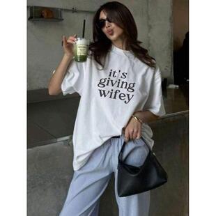 O 54987 Newlywed graphic short sleeve 新婚主题短袖衫跨境