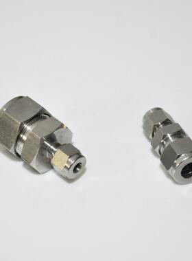 763L SS 10mm*1/4】哈姆雷特ham-let卡套接头变径直通10MM*1/4
