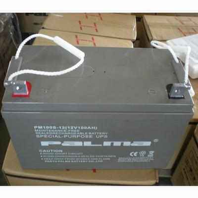 PALMA八马蓄电池 PM12V7AH12AH17AH24AH38AH65AH100AH120A机房用