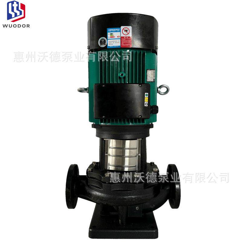 37kw冷冻水泵惠沃德TD150-40/4铸铁材质立式单级低噪音空调补水