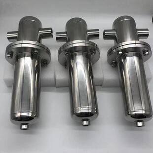 304不锈钢3立方过滤器压缩空气水分离器离心式